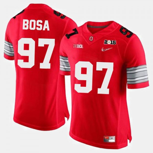 Ohio State Buckeyes Joey Bosa Men's #97 Red College Football Jersey 2404WJMS2